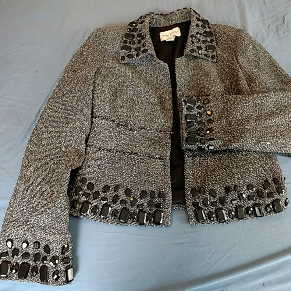 White House Black Market Tweed Blazer