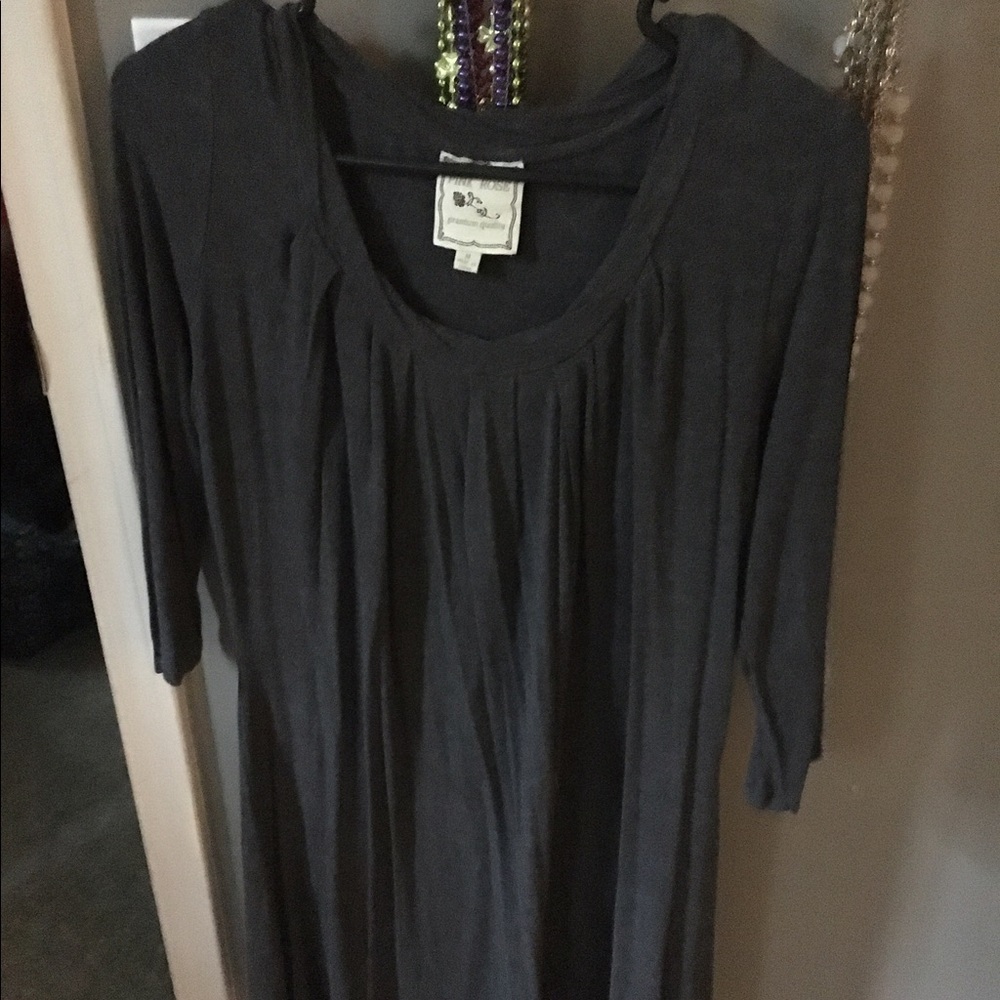 Gray tunic