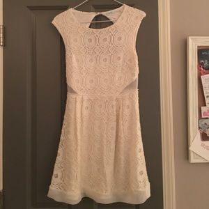 Kimchi Blue White Laced Dress