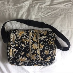 Vera Bradley Yellow Bird messenger bag