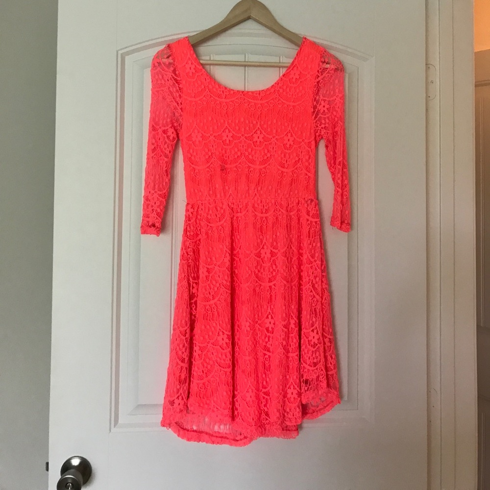 Charlotte Russe Neon Dress