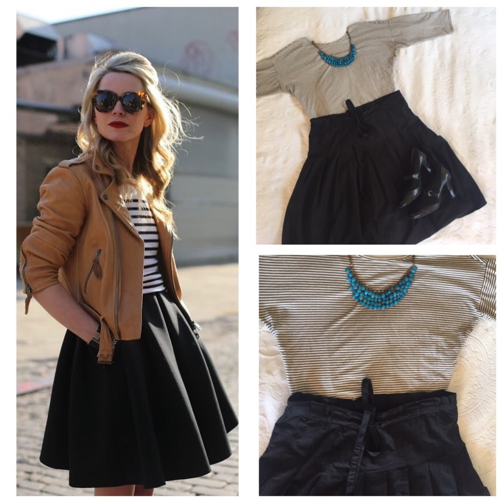 Essential Black Circle Skirt