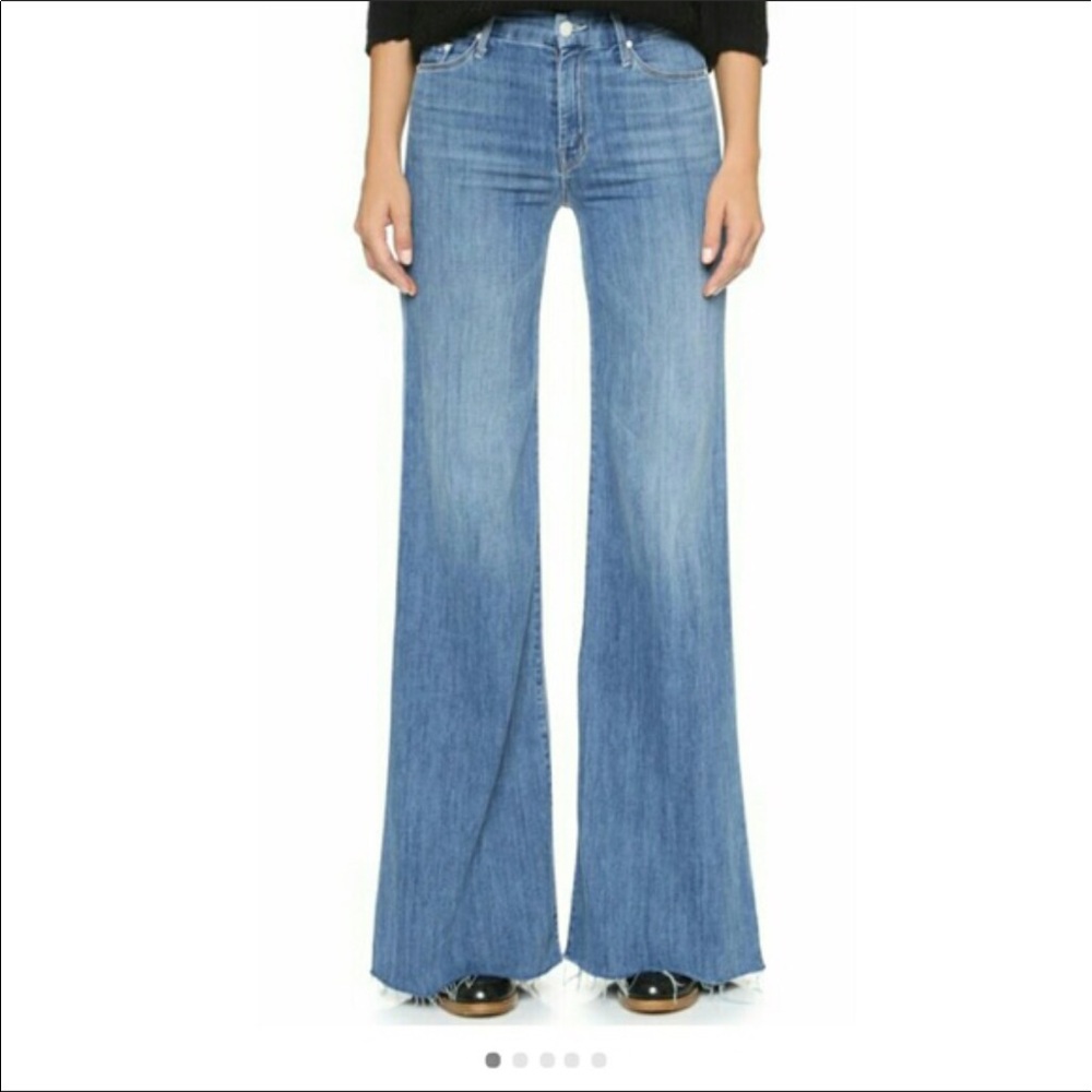 "The Roller" in "Derby Dreams" Super Flare Jeans