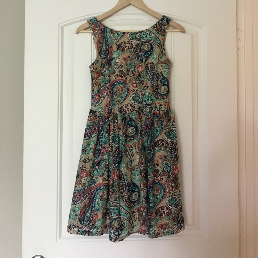 Paisley Xhilaration Dress