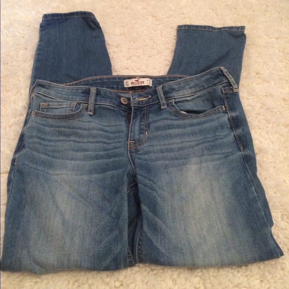 Light wash jeans