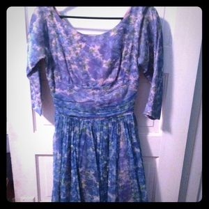Vintage Mid-late 60's floral dress