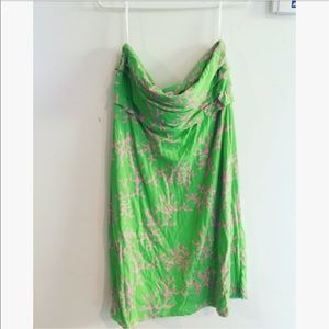 Strapless Lilly Pulitzer dress