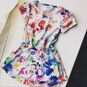 LLR Mae sz 2 Spring Flowers dress