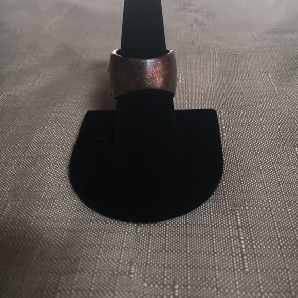 Costume black ring with crystal stones - Picture 2 of 2