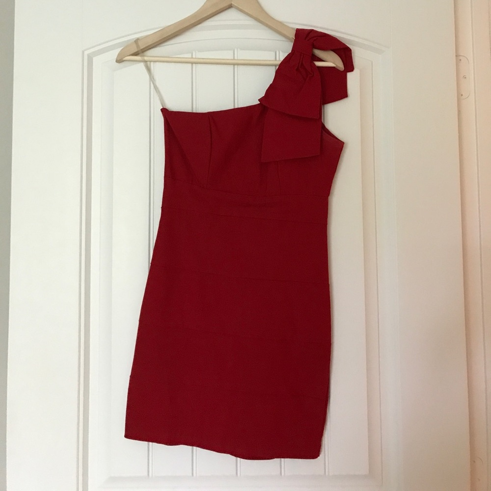 A'Gaci Mini Dress with Bow