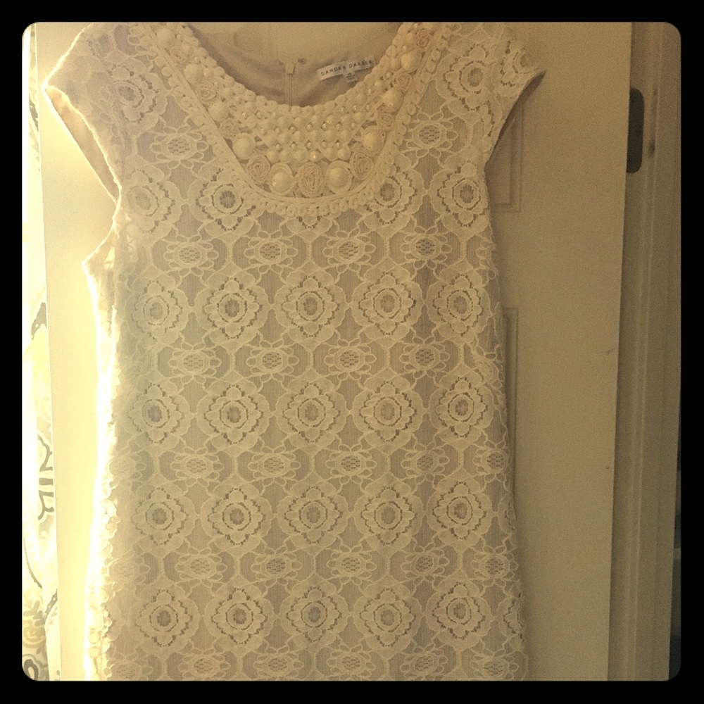 Off white lace dress