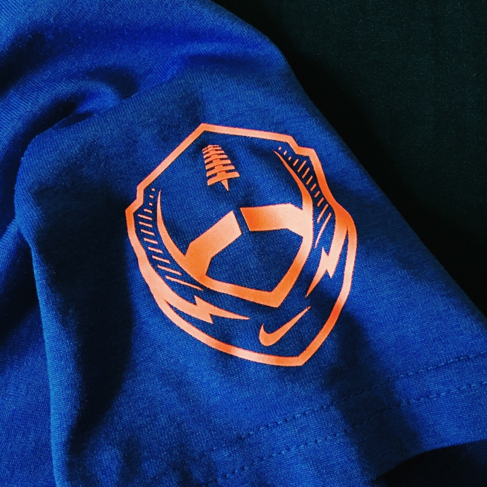 Blue Nike Dri Fit Shirt - Picture 3 of 3