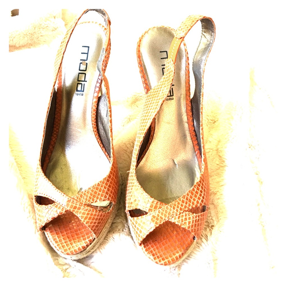 Shoes slightly worn