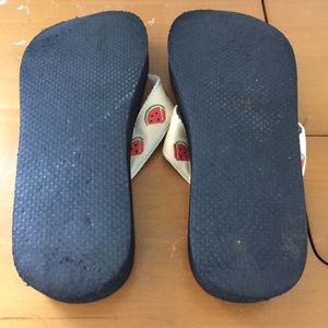 J. Crew Shoes - 🍉 J Crew watermelon flip flops size 7 🍉 J. Crew Shoes - 🍉 J Crew watermelon flip flops size 7 🍉