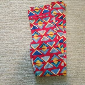 Lularoe One Size Triangle Leggings