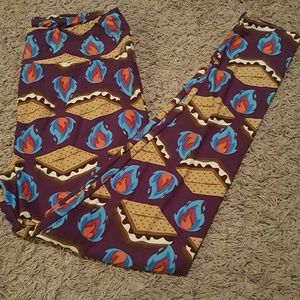 Lularoe tc unicorn smore leggings