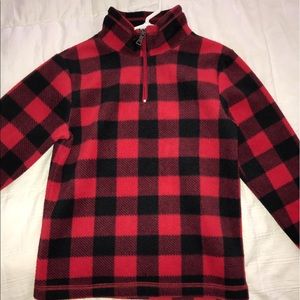 Flannel sweater