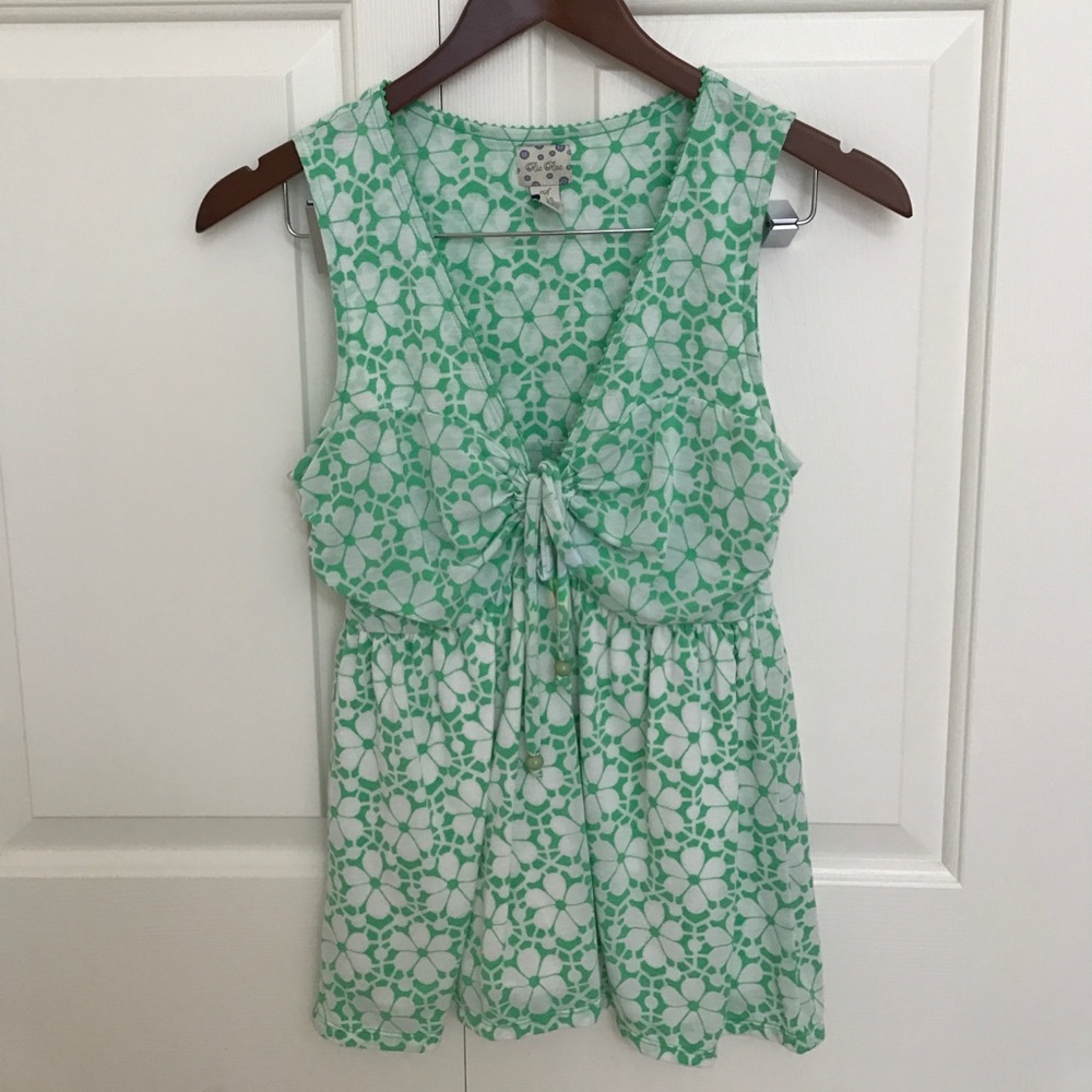Anthropologie cotton tank blouse