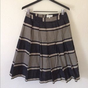 Anthropologie Striped Skirt - Moulinette Soeurs