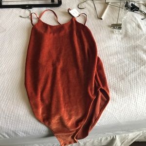 UO Velvet leotard