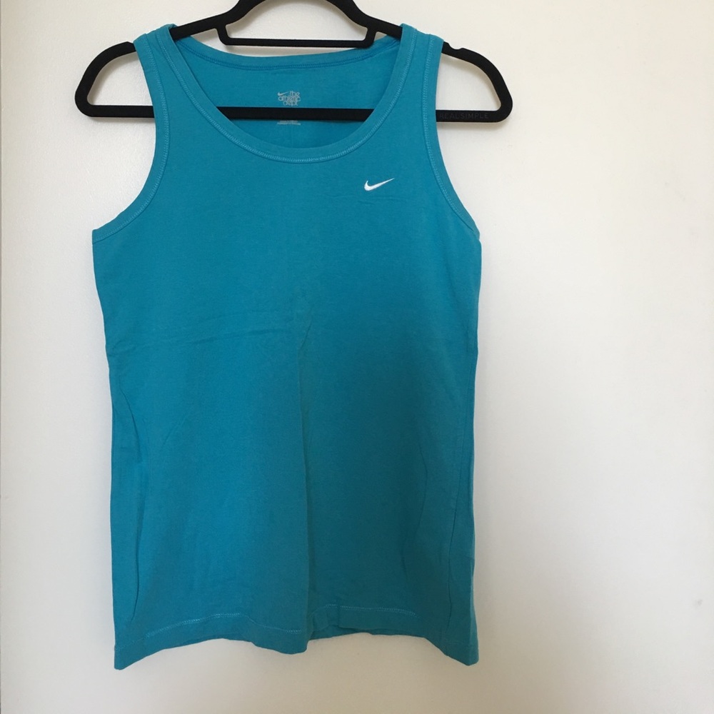 Nike The Athletic Dept Blue Tank Top