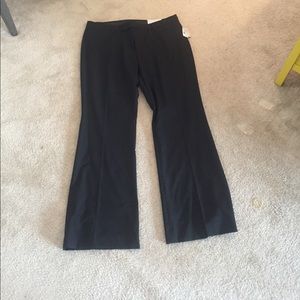 GAP boot leg black dress pants