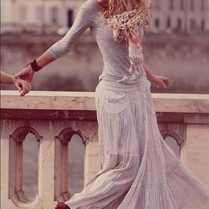 Free People Maxi Skirt never worn with tags!!