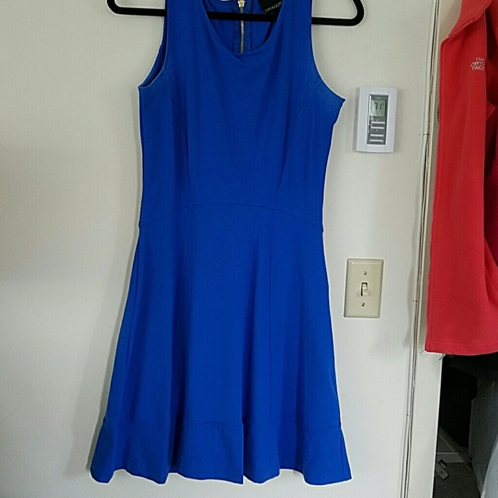 Blue dress