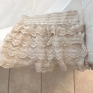 Lace shorts