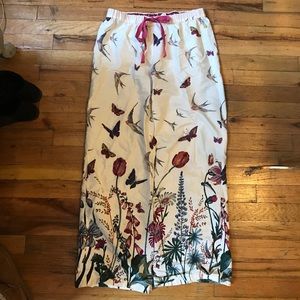 Anthropolgie flannel PJ bottoms Size Small