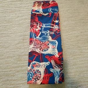 LulaRoe Telephone Leggings