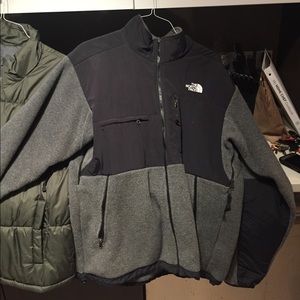 Gray north face jacket