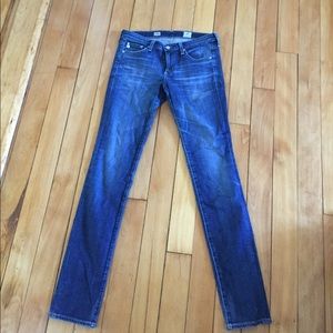 AG Aubrey skinny straight jeans