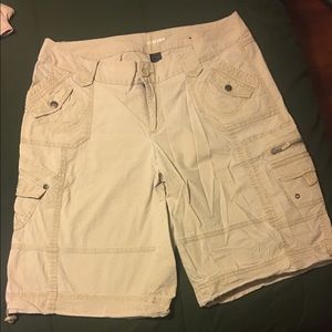 Lane Bryant Khaki Shorts size 14