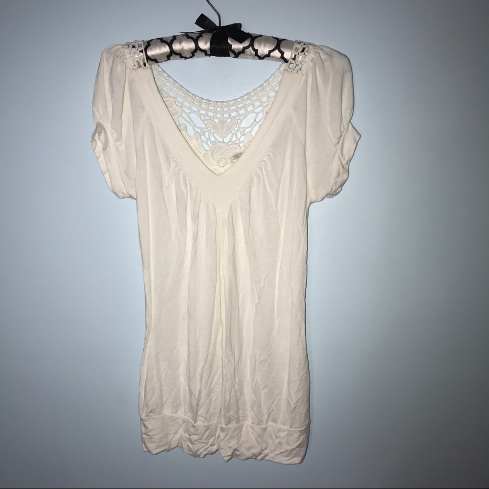 Crochet/lace shirt