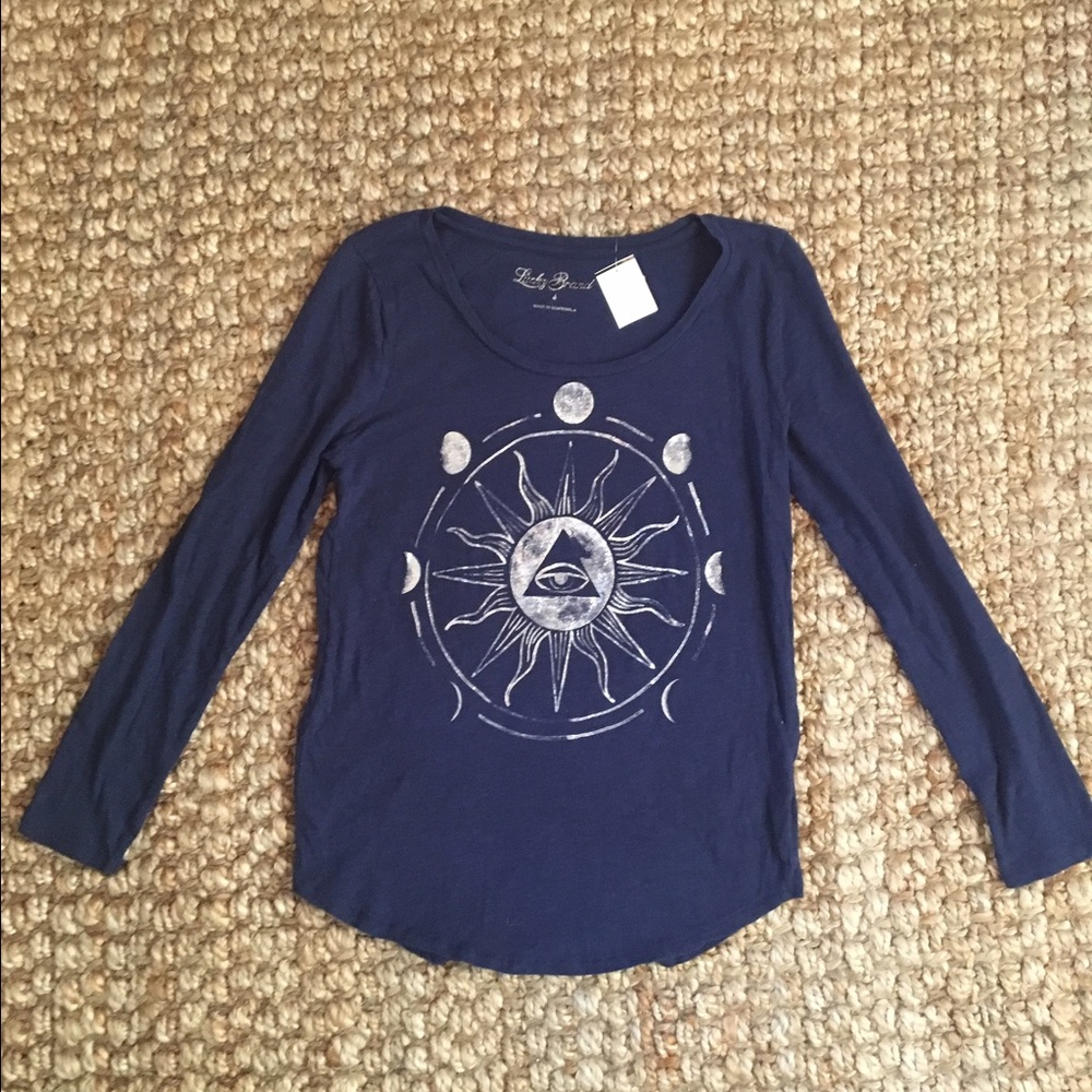 🍀LUCKY BRAND🍀 Super soft Long Sleeve T! NWT!