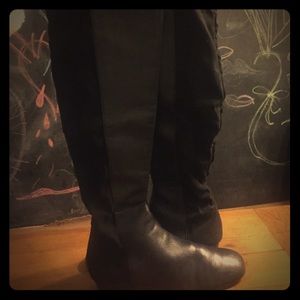 Vince Camuto leather over the knee boots