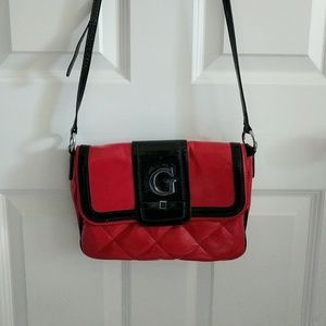 Red Guess crossbody