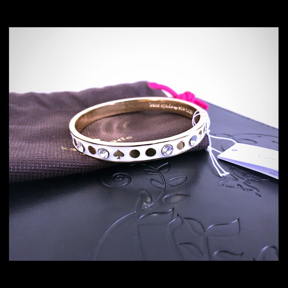 💕💕Kate Spade White Bangle