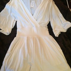White romper never worn