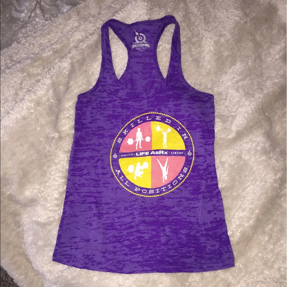 LifeAsRX CrossFit tank "Skilled in all Positions"