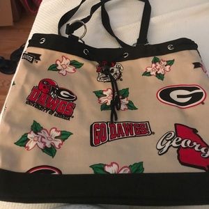 UGA University of Georgia Bulldawg Tote