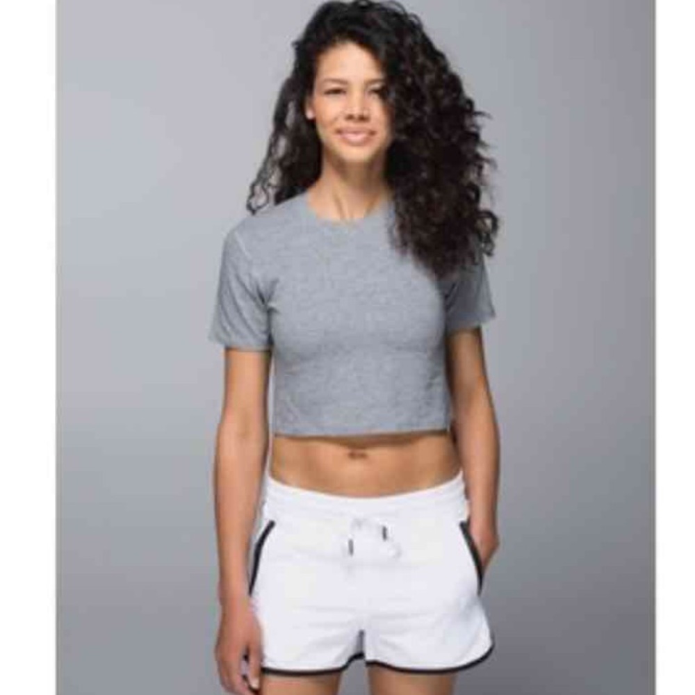 LULULEMON Ok Hi Crop Tee 4