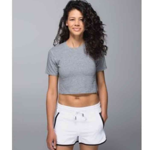 LULULEMON Ok Hi Crop Tee 4 - Picture 1 of 4