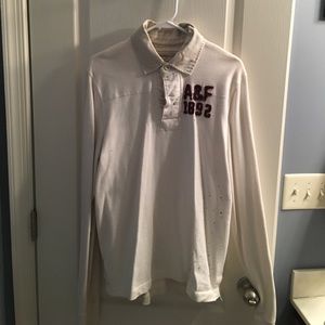 Abercrombie & Fitch Long Sleeve Rugby Polo
