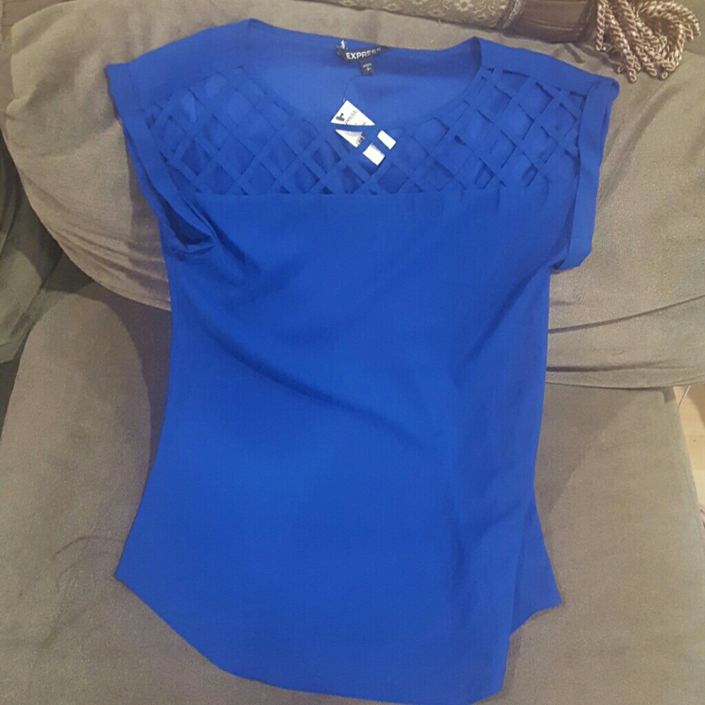 Brand new express blue blouse