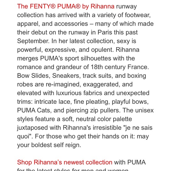 SOLD Rihanna Fenty x Puma Sweatpants - Picture 3 of 7