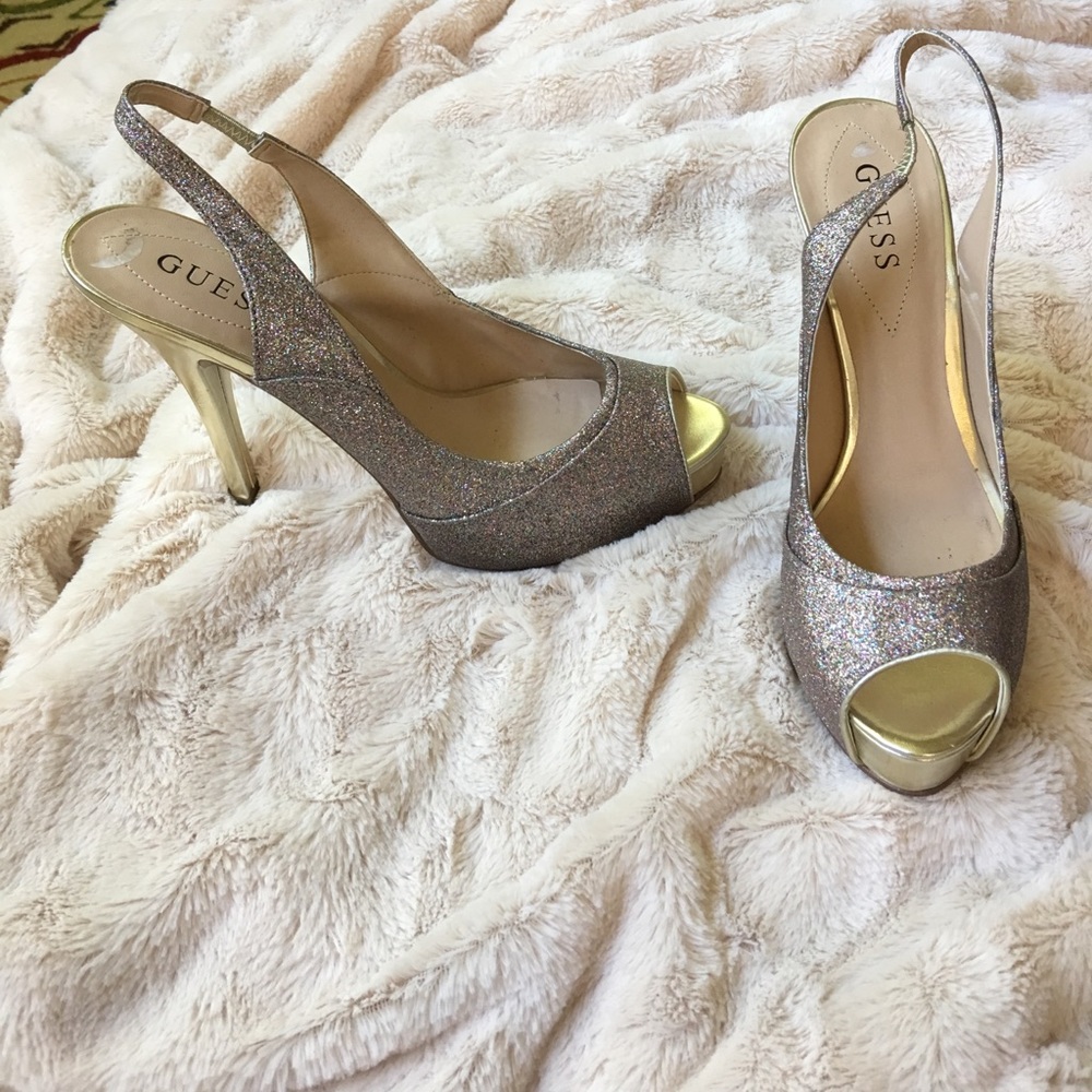 Slingback peep toe