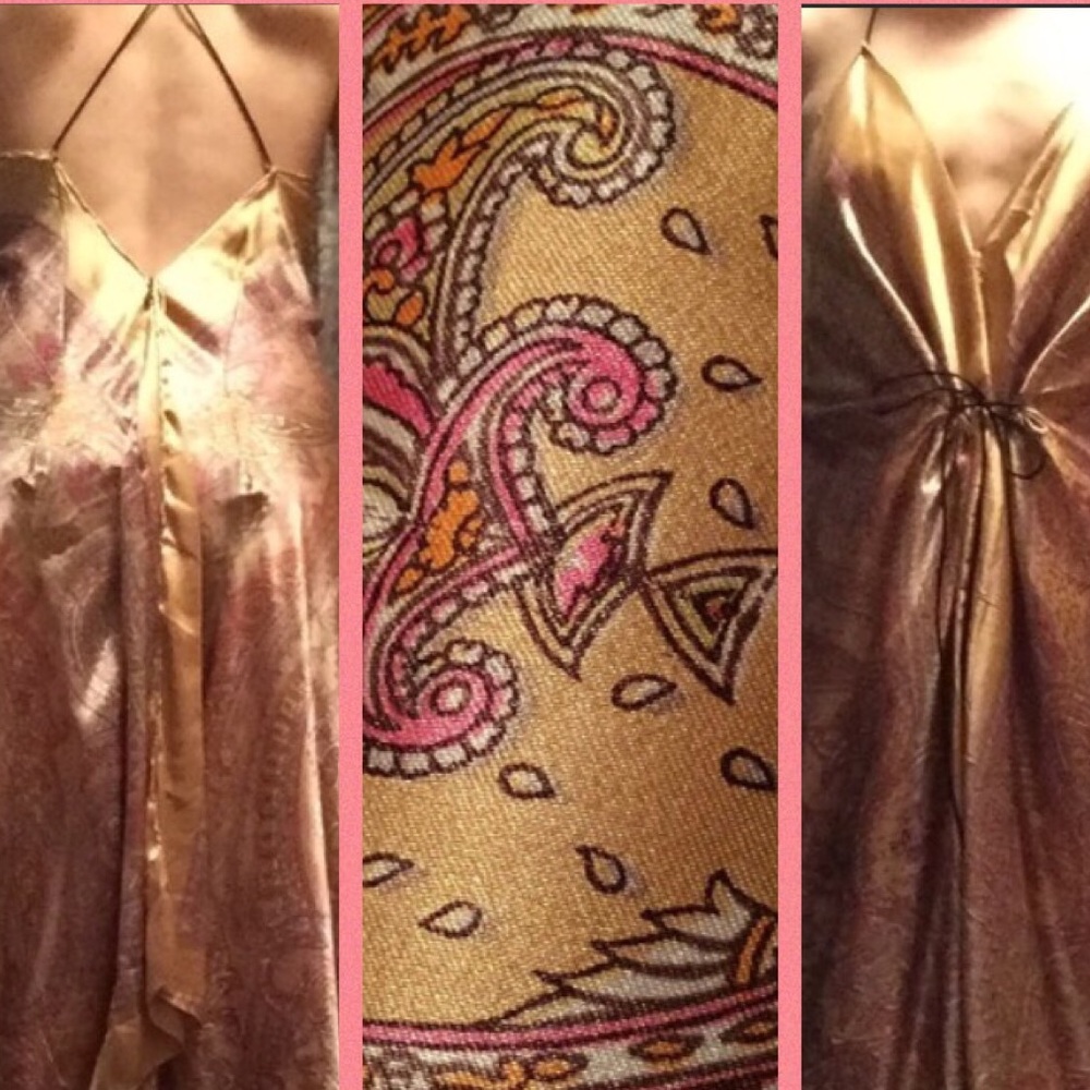 NWOT Polysilk dress