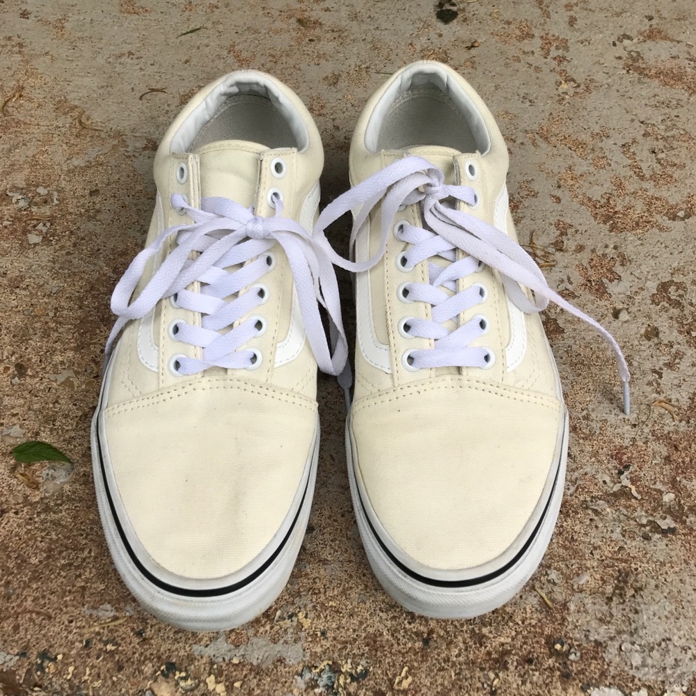 White vans women's size 8.5
